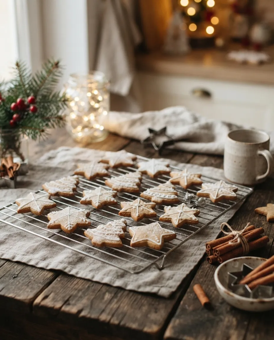 Sablés de Noël à la cannelle